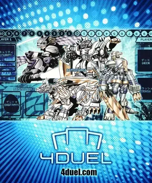 AncientGarurumon Custom Playmat