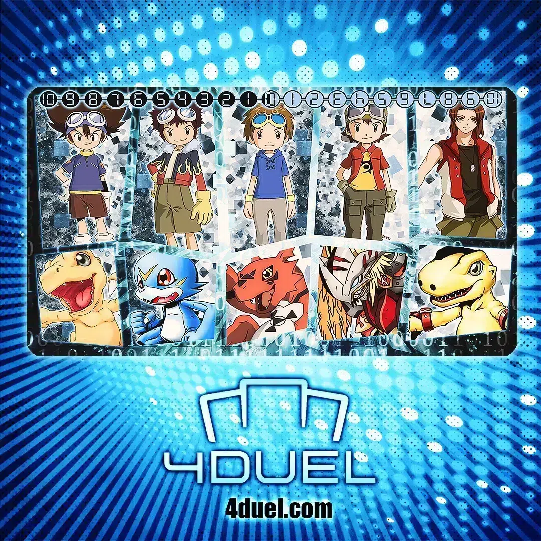 Anime Protagonists Custom Playmat