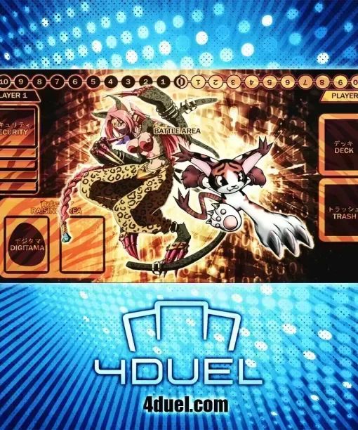 Bastemon Custom Playmat