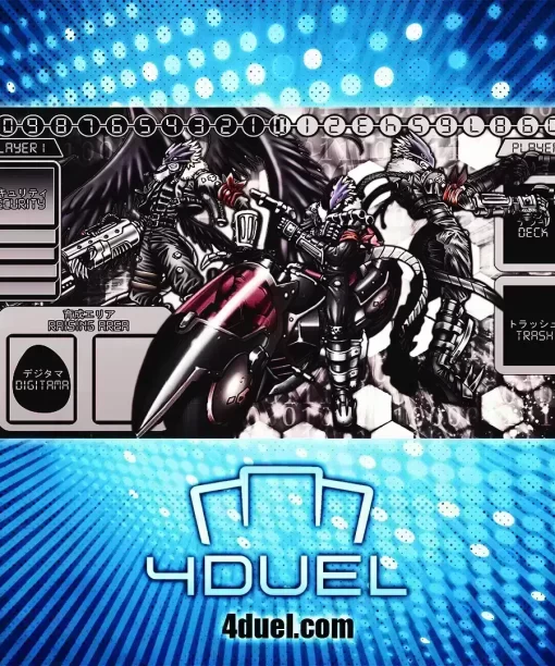 Beelzemon Custom Playmat (2)