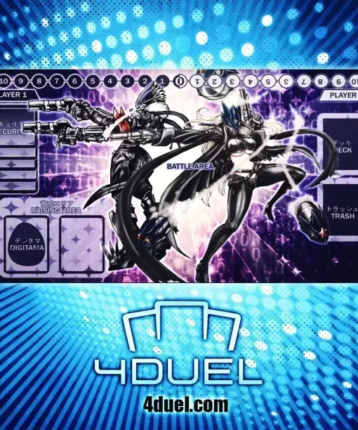 Beelzemon y Belstarmon Custom Playmat