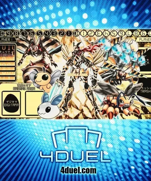 Beemon Custom Playmat