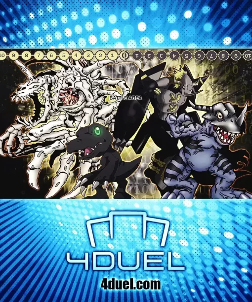 Black Agumon Custom Playmat