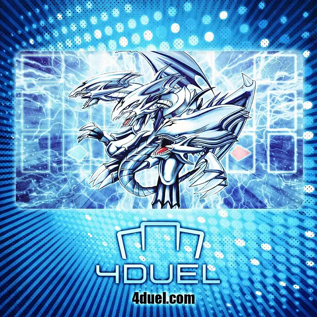 Blue Eyes Ultimate Dragon Custom Playmat BLUE EYES ULTIMATE DRAGON CUSTOM PLAYMAT