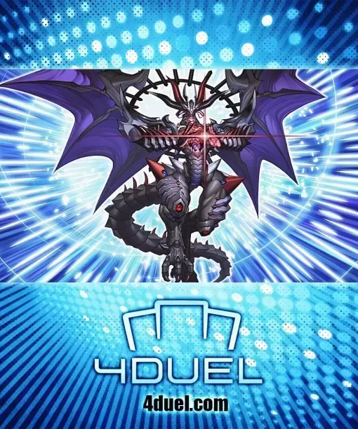 Chaos Ruler, the Chaotic Magical Dragon Custom Playmat