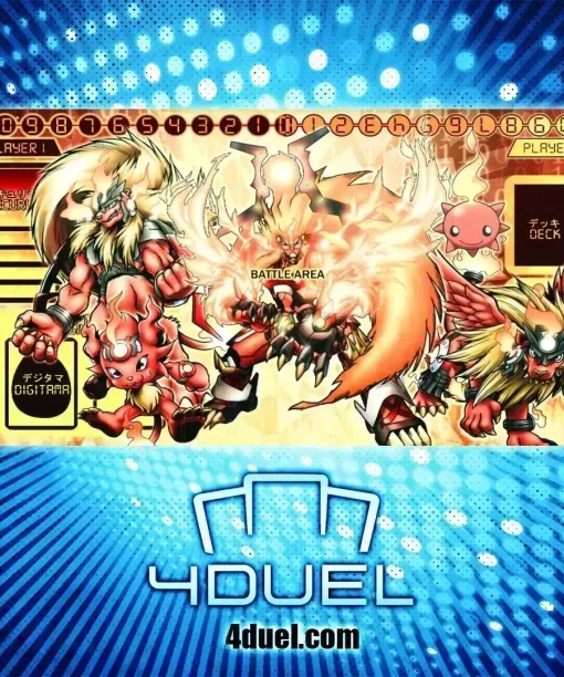 Coronamon Custom Playmat