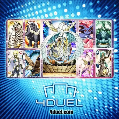 CRYSTAL BEAST CUSTOM PLAYMAT