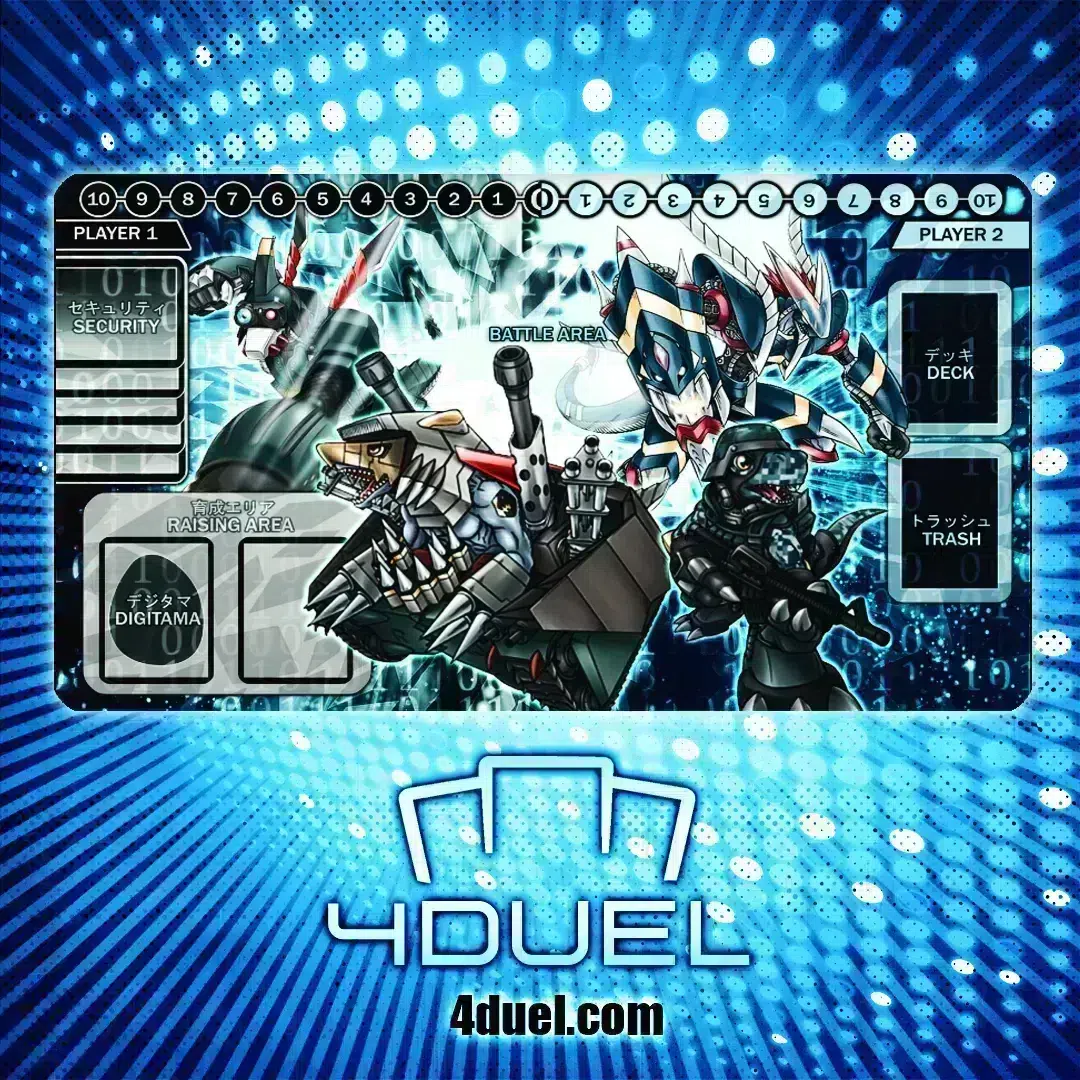 Darkdramon Custom Playmat