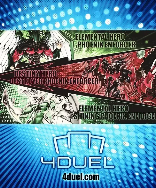 Destiny HERO Destroyer Phoenix Enforcer Custom Playmat (4)