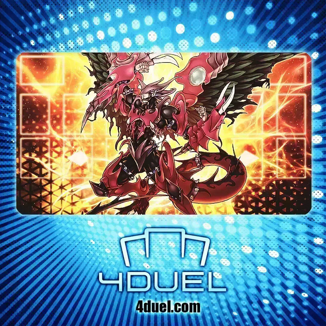 Destiny HERO Destroyer Phoenix Enforcer Custom Playmat