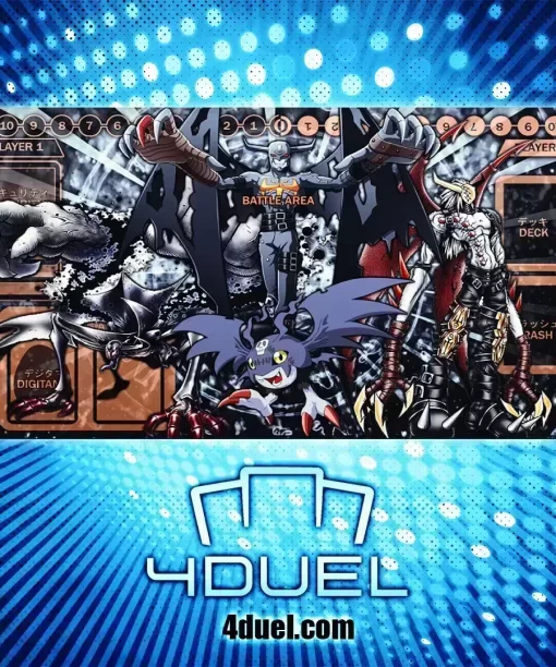 Devimon Custom Playmat