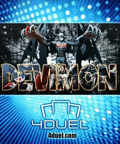 Devimon Without Zones Custom Playmat