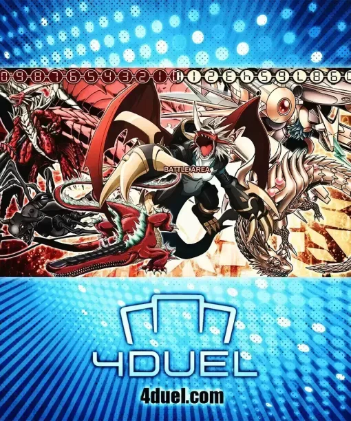 Dragon Digimons Custom Playmat