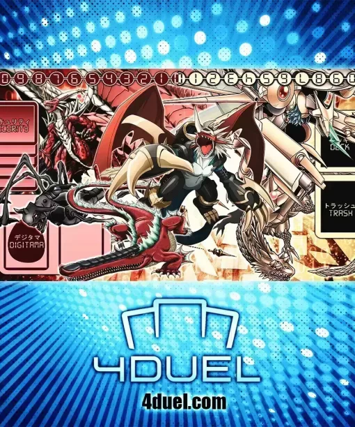 Dragons Digimon Custom Playmat