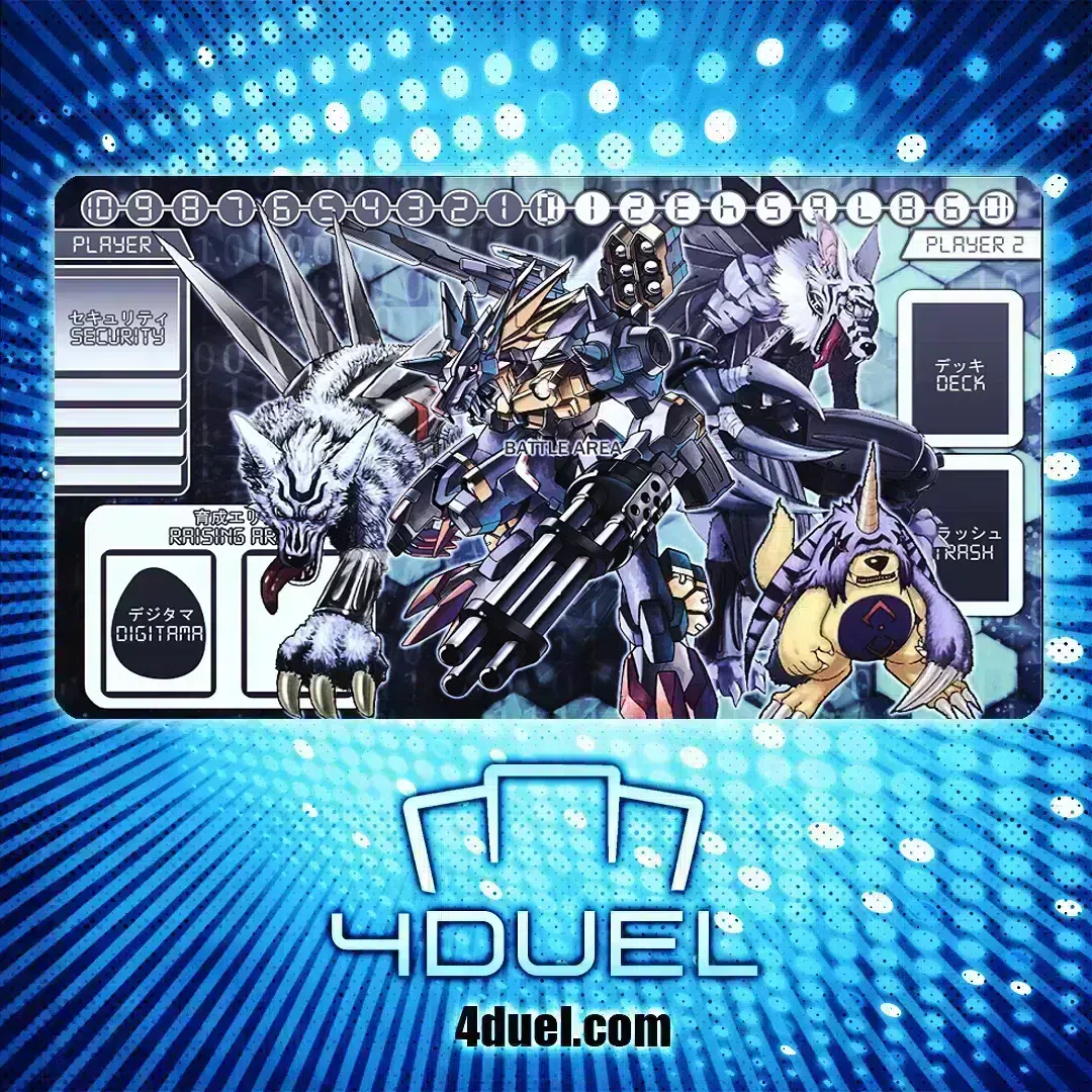 Gabumon X Custom Playmat GABUMON X CUSTOM PLAYMAT