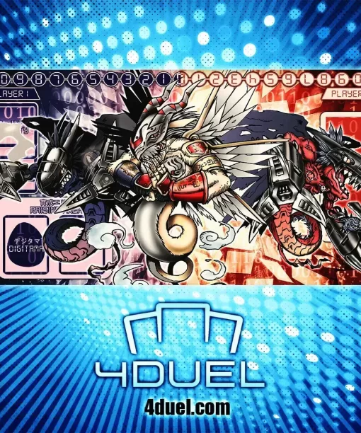 Goldramon Custom Playmat