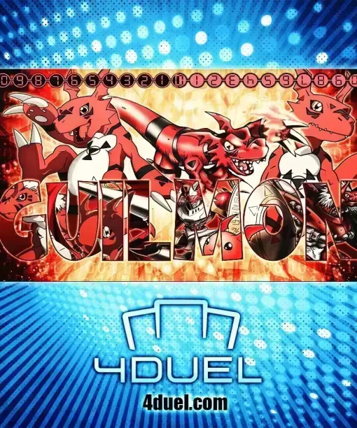 Guilmon Custom Playmat (2)