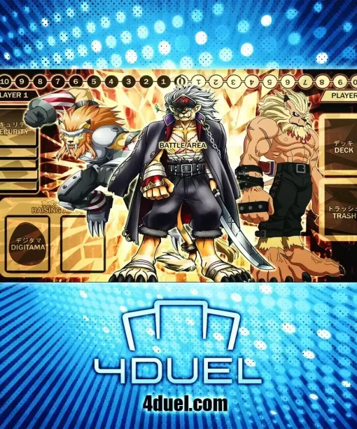 Leomon Custom Playmat