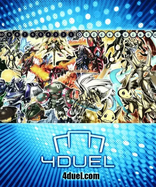 Ludomon y Zubamon Custom Playmat