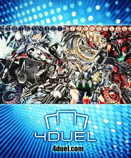 Machines Digimons Custom Playmat