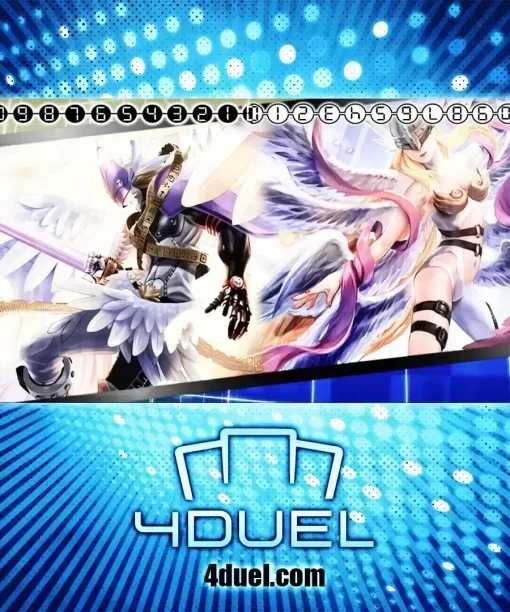 Magna Angemon y Angewomon Custom Playmat