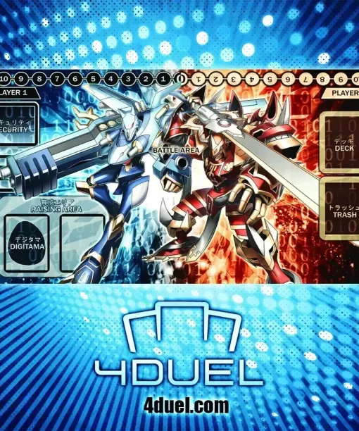 MagnaGarurumon y KaiserGreymon Custom Playmat