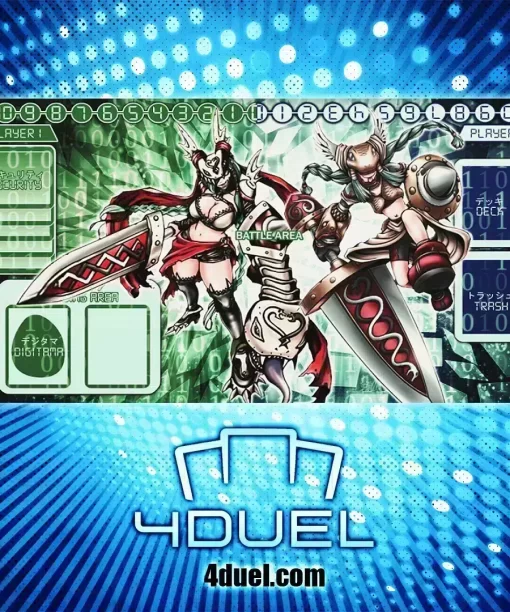 Minervamon Custom Playmat