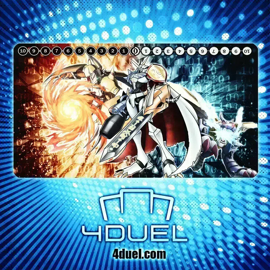 Omegamon Custom Playmat