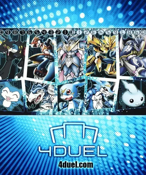 Veemon Custom Playmat