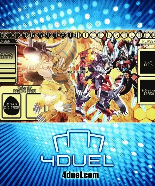 Wargreymon X Custom Playmat