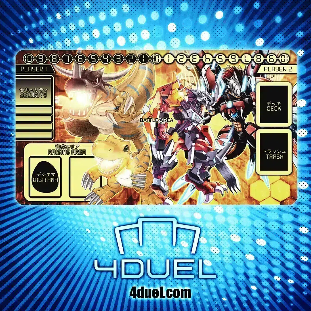Wargreymon X Custom Playmat WARGREYMON X CUSTOM PLAYMAT