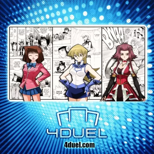 YUGIOH GIRLS CUSTOM PLAYMAT