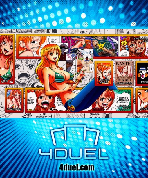 Nami One Piece Custom Playmat