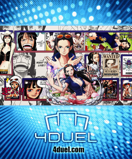 NICO ROBIN ONE PIECE CUSTOM PLAYMAT