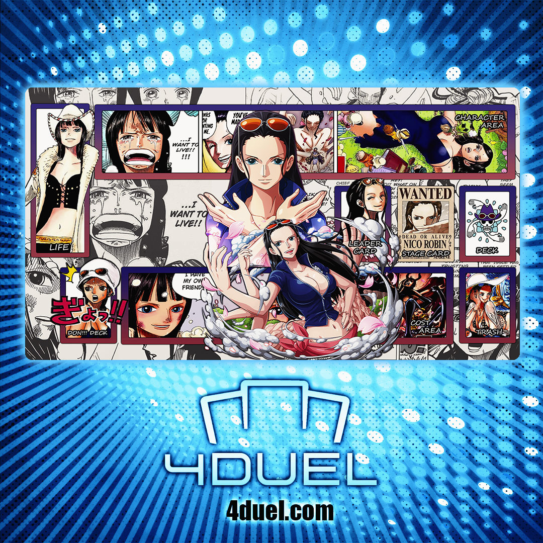 Nico Robin One Piece Custom Playmat