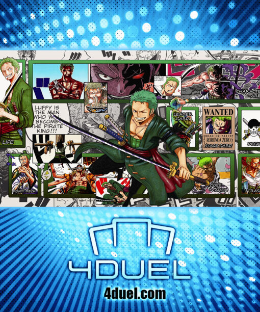 RORONOA ZORO ONE PIECE CUSTOM PLAYMAT