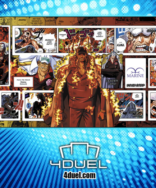 Sakazuki One Piece Custom Playmat