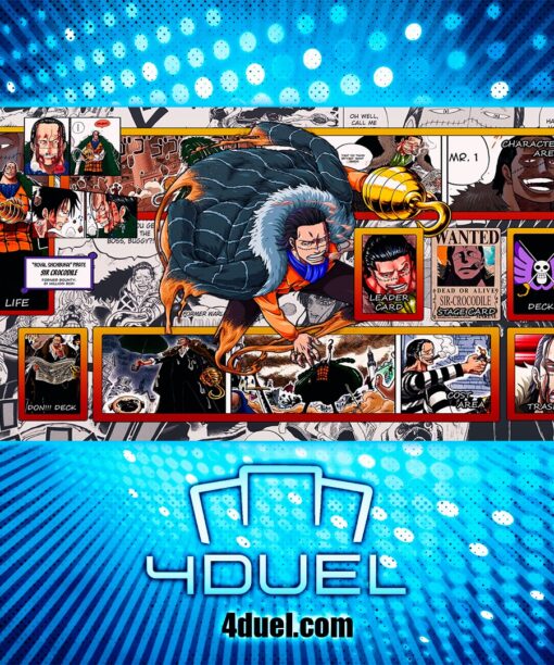 Sir Crocodile One Piece Custom Playmat