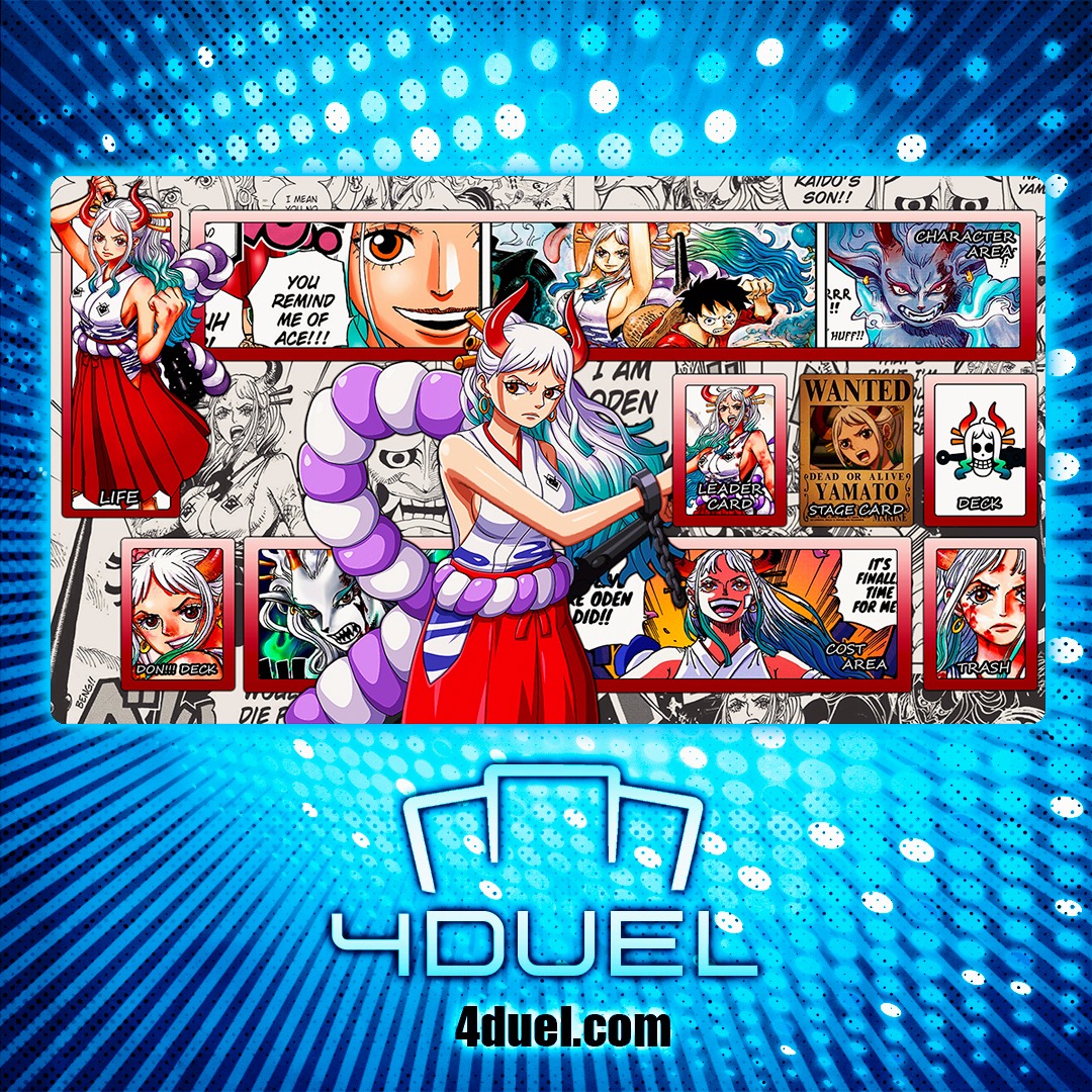 Yamato one piece custom playmat