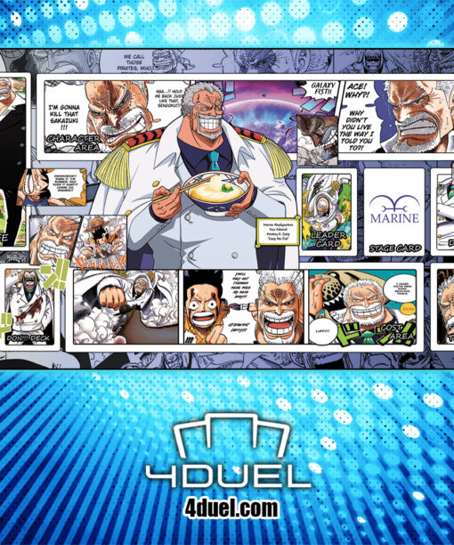 Monkey D. Garp One Piece Custom Playmat