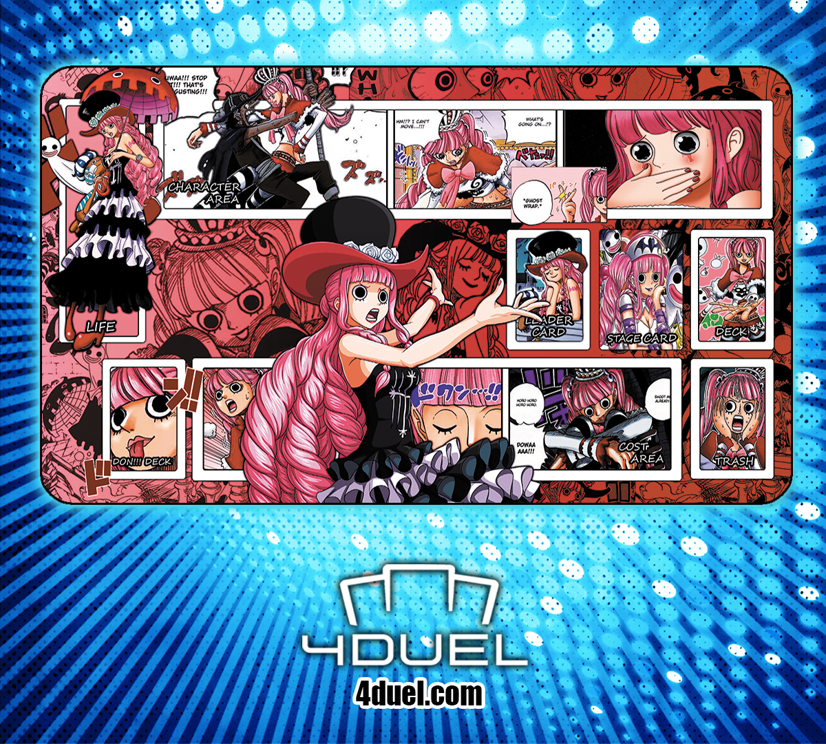 Perona One Piece Custom Playmat