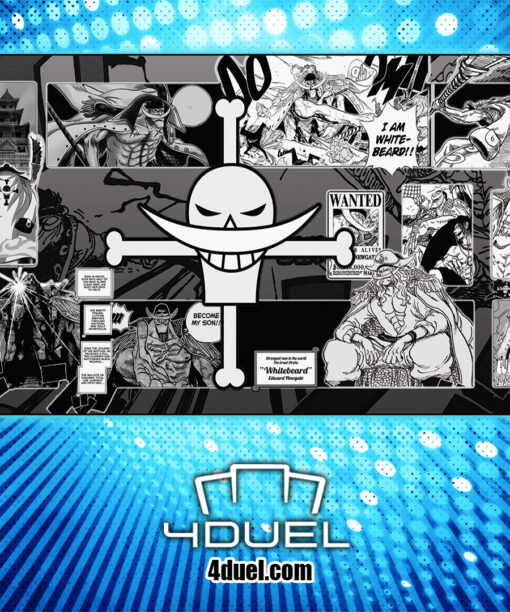 Shirohige One Piece Custom Playmat