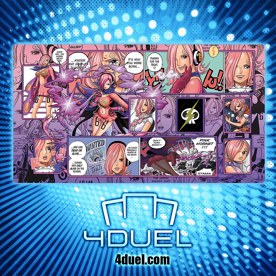 Reiju one piece custom playmat
